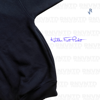 Cloud Tech - "People Of Fate" Hoodie In Black