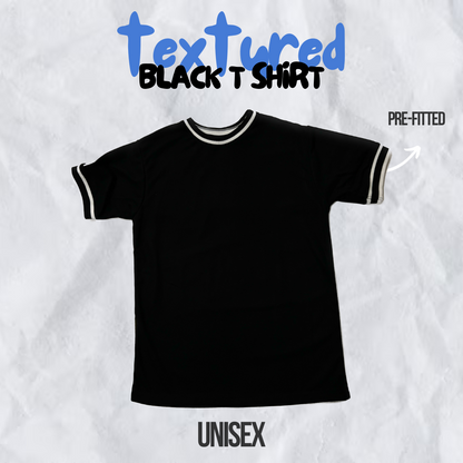 The Textured Black Shirt