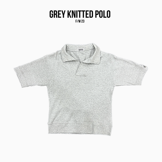 The Grey RV Knitted Polo