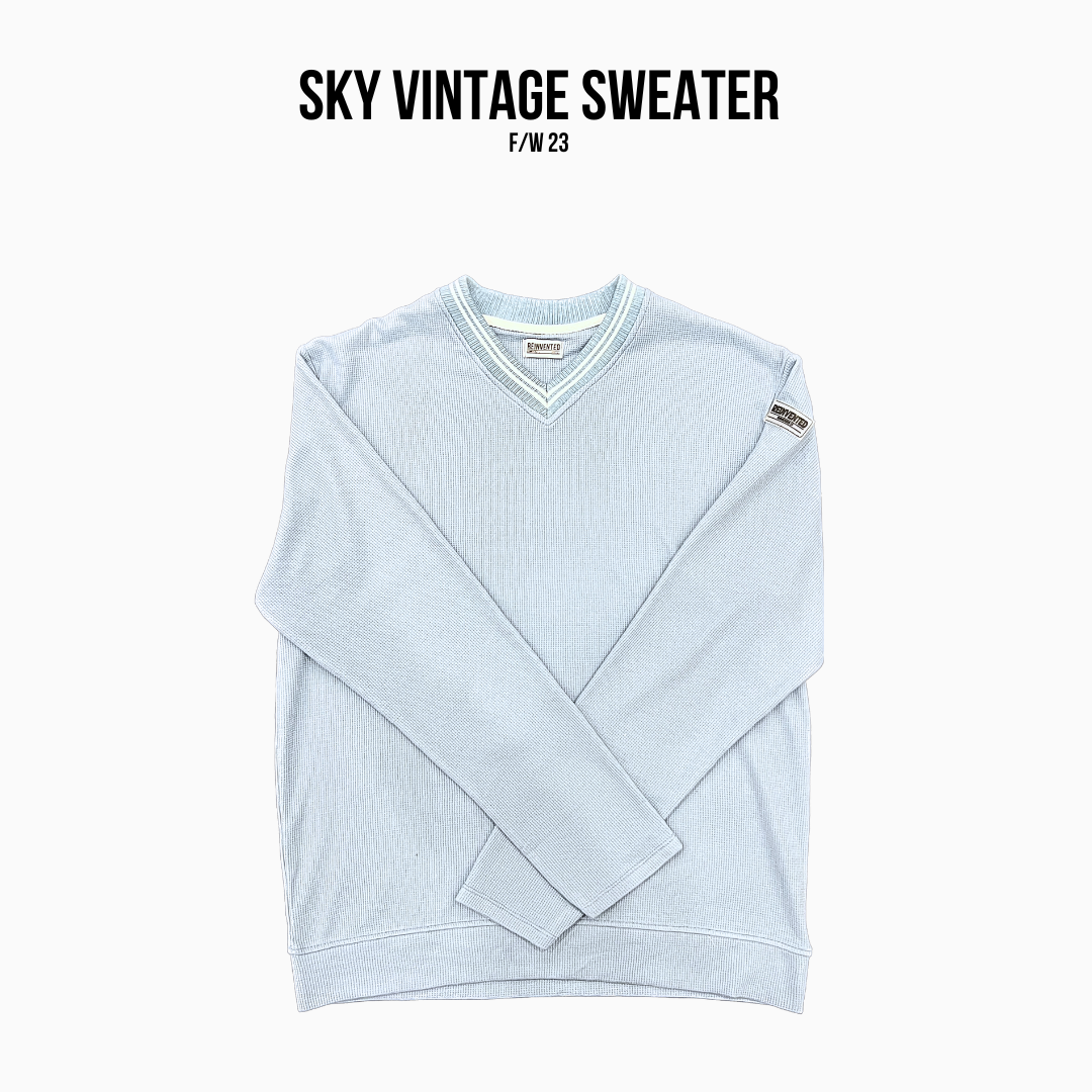 "Sky" Vintage Sweater