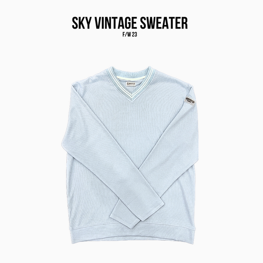 "Sky" Vintage Sweater